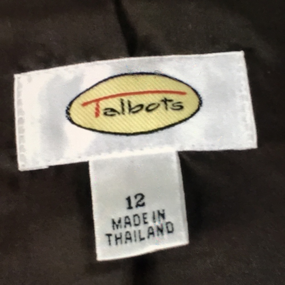 TALBOTS Plaid Blazer - Picture 3 of 4